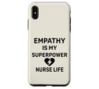 Nurse Life Healthcare - L'empatia è il mio superpotere Custodia per iPhone XS Max