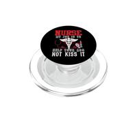 Nurse My Job Is To Help Your Ass Not Kiss It Nursing Nurses PopSockets PopGrip per MagSafe