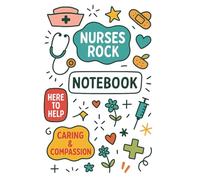 Nurse Notebook - 200-Page Lined Journal for Nurses | 7x10 Inches | Cute Medical Gift for Nurse Appreciation, Shift Notes, Reflections, or Daily Use