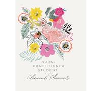 Nurse Practitioner Student Clinical Planner, Includes CPT & ICD Codes, Assessment Tools, Clinical Hours Tracker and more!