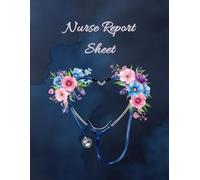 Nurse report Sheet: All-in-One Nursing Report Sheet for Shift Handover, Vital Signs, Lab Tracking, Medical History & Discharge Planning - Ideal for RN, LPN, and Student Nurses