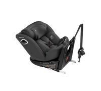 Nurse Scala Silla de Coche i-Size 40-150 cm, Giratoria 360º, ISOFIX con Top Tether, A Contramarcha y A Favor de la Marcha, Protección Lateral, Negro