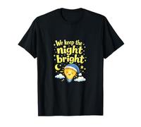Nurse Shift We Keep The Night Bright Design Maglietta