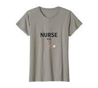 Nurse - Stetoscopio a Forma di Cuore, Design Medico Professionale Maglietta