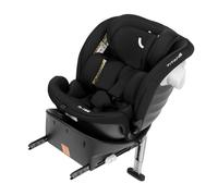 Nurse Titane Silla de Coche i-Size 40-150 cm, 360º, ISOFIX y Pata de Apoyo, A Contramarcha y Cara Marcha, Protección Lateral, Negro