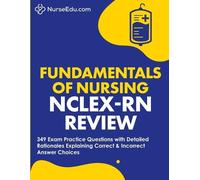Nurseedu Fundamentals of Nursing - NCLEX-RN Exam Review (Tascabile)