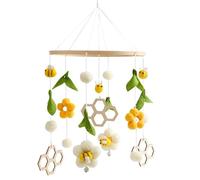 Nursery Mobiles - Mobile per Crib | Fiori baby culib mobile | Dormi la campana del letto rilassante | Nursery Hangble Decoration | Crib di e fiori mobile per bambini babyshower o compleanno