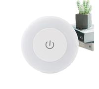 Nursery Night Light - Lampada touch ricaricabile da 400 mAh | Luce a parete rotonda o comodina per l'allattamento e le camere da letto, delicata illuminazione per corridoi, spazi per bambini e adulti