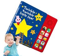 Nursery Rhyme Book, Voice Book for Kids,Libro di apprendimento musicale | Modo pieno di divertimento per introdurre i bambini per imparare l'inglese, i giocattoli di apprendimento 'istruzione precoce,