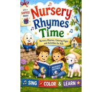 nursery rhymes book: Nursery Rhymes, coloring Pages and Activities for Kids