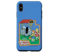 Nursery Rhymes Sarcastic Retro Vintage Funny Adult Humor Custodia per iPhone XS Max