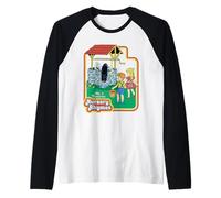 Nursery Rhymes Sarcastic Retro Vintage Funny Adult Humor Maglia con Maniche Raglan