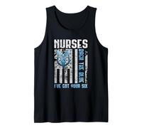 Nurses Back The Blue I've Got Your Six - Nurse Show Support Canotta