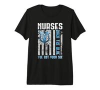 Nurses Back The Blue I've Got Your Six - Nurse Show Support Maglietta Premium