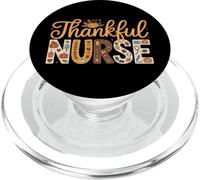 Nurses ER ICU RN Fall Autumn Thanksgiving Thankful Nurse PopSockets PopGrip per MagSafe