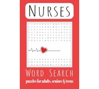 Nurses word search puzzle book: Word searches with easy to read print, nurses, doctors, medical and More | 6x9 inches, 110 pages 50+ puzzles great gift for holiday, vacations and free time