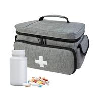Nursing Bags For Nurses, Pill Bottle Organizer, Empty Pill Bottle Storage Bag, Nursing Students Bag, Portable Nursing Work Bag, Nursing Work Bag, Pill Storage Organizer, Doctor's Nursing Bag, grigio,
