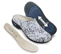 Nursing Care Wash'Go Berlino - Zoccoli Sanitari per Donna e Uomo | Zoccoli in Pelle Lavabili | Antiscivolo, Inverno, 39 EU