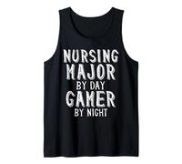 Nursing Major By Day Gamer By Night Gift for Gaming Nurses Canotta