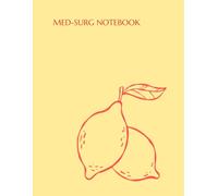 Nursing Notebook, Med Surg: Pathophysiology Notebook | Nursing Template Notebook