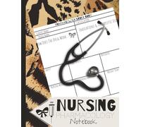 Nursing Pharmacology Notebook: Blank Medication Template Notebook: Journal Study Guide Notebook