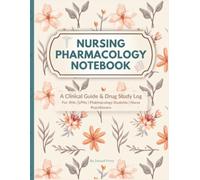 Nursing Pharmacology Notebook: Blank Medication Templates and Drug Detail Sheets for Nursing Students & RNs | Pharmacology Study Guide & Clinical Rotation Notebook