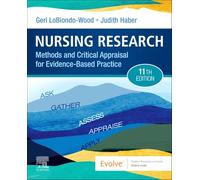 Geri LoBiondo-Wood Judith Haber Nursing Research (Tascabile)