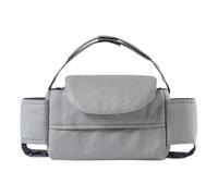 Nursing Stroller Bag - 13.78 Inches Stroller Organizer Caddy | Large Capacity Diaper Bag, Adjustable for Water Bottle, Phone, Toys, and Nursing Supplies