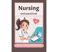 Nursing Word Search Book 60 Puzzles 12 Words Per Puzzle 720 Words: Word Search Puzzle Book with Easy to Read Print about Nursing, Medical and more | ... Gif for Vacations, Holidays and Relaxation