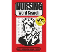 NURSING Word Search: Word Search with Easy to Read Print for Nurses, Nursing Students, Caregivers| 6x9 inches, 110 pages | 50+ Puzzles . . . Gift for Vacations, Holidays and Free Time