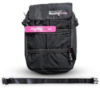 Nursingtools Joey - Marsupio da infermiera multi scomparto per studenti, professionisti e professionisti medici, colore: nero