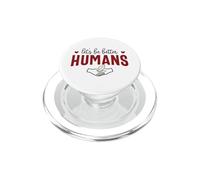 Nurture Humanity Cura della Terra Foglia Mani PopSockets PopGrip per MagSafe