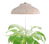 NURVIVA Lampada LED per Piante con Timer - Grow Light Full Spectrum in Materiale Riciclato - Per Serra, Idroponica, Growbox e Balcone - Mini Serra, Vasi e Coltivazione Indoor - Idee regalo sostenibile