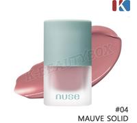 NUSE Mousse Care Cheek 16ml #04 Malva Solid Vegan Moisture Face Blusher K-Beauty