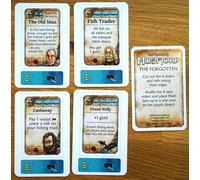NUSFJORD THE FORGOTTEN espansione carta promo Uwe Rosenberg gioco da tavolo I...