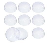 NUSITOU 10 Pezzi Inserti Supporto per Cappelli da Baseball in Pvc Leggero e Facile da Trasportare, Porta Cappelli per Esposizione in Negozio o Casa, Mantiene la Forma del Berretto