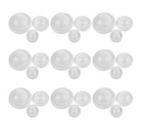 NUSITOU 10 Set Sfera di Schiuma di Saturno Bianca per Modelli Scolastici | Schiuma e Polistirene, Montaggio a Sezioni Supporti, Basi e Anelli, per Fiere Scientifiche e Arte