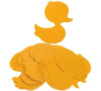 NUSITOU 12 Pezzi Adesivi Antiscivolo per Vasca da Bagno Design Piccolo Anatroccolo Giallo in Peva, Facili da Usare, e Scala in Cucina