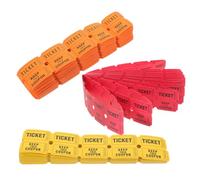 NUSITOU 300 Biglietti per Lotteria in Carta per Giochi e Feste, Design Leggero e Trasparente un Processo Giusto, Accessori per Eventi e Party