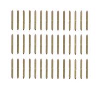 NUSITOU 40 Viti Autofilettanti Zincate a Doppia Testa 6x60 Mm, Bulloni per Mobili e Scale in Legno, Barra di Collegamento per Mobili, Confezione da 40 Pezzi, Uso Interno ed Esterno