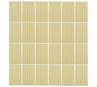 NUSITOU 4000 Etichette Adesive Trasparenti in Pet Impermeabili Made in China, Pre-separate e Facili da Staccare per Metallo e Superficie Confezioni, per Importatori e Rivenditori