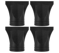 NUSITOU Accessori Asciugacapelli Ugello Concentratore Stretto Nero 4 Pezzi per Phon Chioma Uso Domestico Professionale