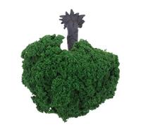NUSITOU Alberi in Plastica Verde per Diorami e Modellismo, Flessibili e Adattabili per Decorazioni in Spazi Ridotti, per Tavoli da Sabbia e Miniature