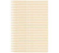 NUSITOU Bastoncini in Bambù Beige 150 Pezzi Bordi Lisci per Arte del Graffio e Diy, Strumenti per Sviluppare L'immaginazione e Adulti
