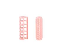NUSITOU Bigodini per Chioma Donna 12 Pezzi in Plastico Rosa per Chioma Lunghi e Ricci, Stile Onde, Adatti per Salone e Uso Quotidiano Colore Casuale