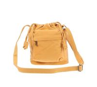 NUSITOU Borsa Secchiello Donna in Tela Giallo Capacità Moderata, Pratica Tracolla a Bandoliera per Ragazza o Fidanzata dal Design Unico e Vintage