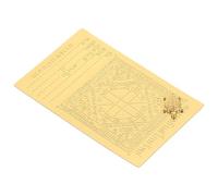 NUSITOU Carte Religiose Dorate Senza Bave in Materiale Adesivo per Preghiera, Decorazione Pratica e Delicata per Casa e Templi, Regalo Ispiratore per Uomini e Donne