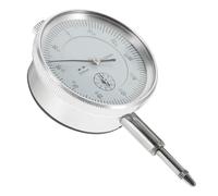 NUSITOU Comparatore Centesimale Antiurto 0-10 Mm Quadrante di Precisione 0,01 Mm, Indicatore a Quadrante Leggero e Stabile per Misurazione Dimensionale Industriale