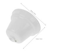 NUSITOU Copertura Antipolvere per Ventilatore da Soffitto Grande, Kit Baldacchino Bianco in Plastica Calotta Inferiore, Protezione e Sostituzione per Ventilatori Domestici