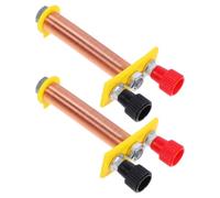NUSITOU Elettromagnetica Bobina Esperimenti per Pezzi 2 Forma in e Rame Struttura, Facile Osservazione Insegnamento Elettrici di Fisica Scolastici